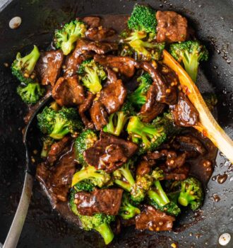 beef stir fry with broccoli