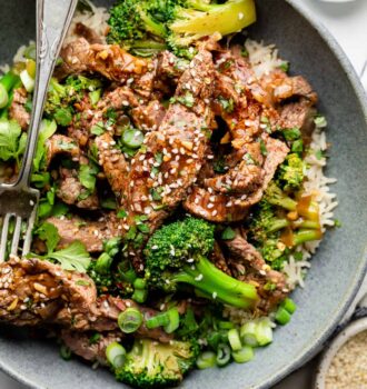 beef and vegetable skillet recipe