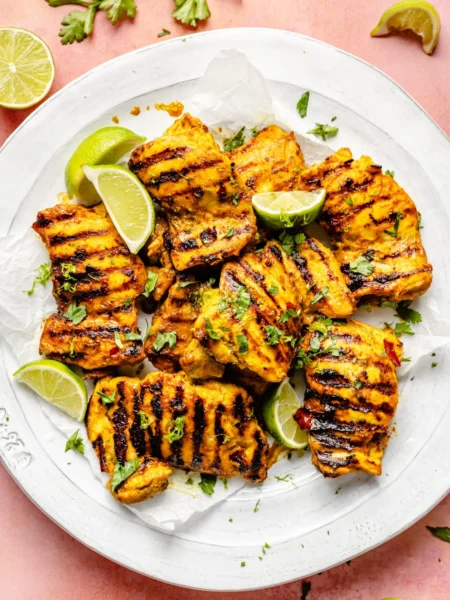 chicken turmeric garlic bowls