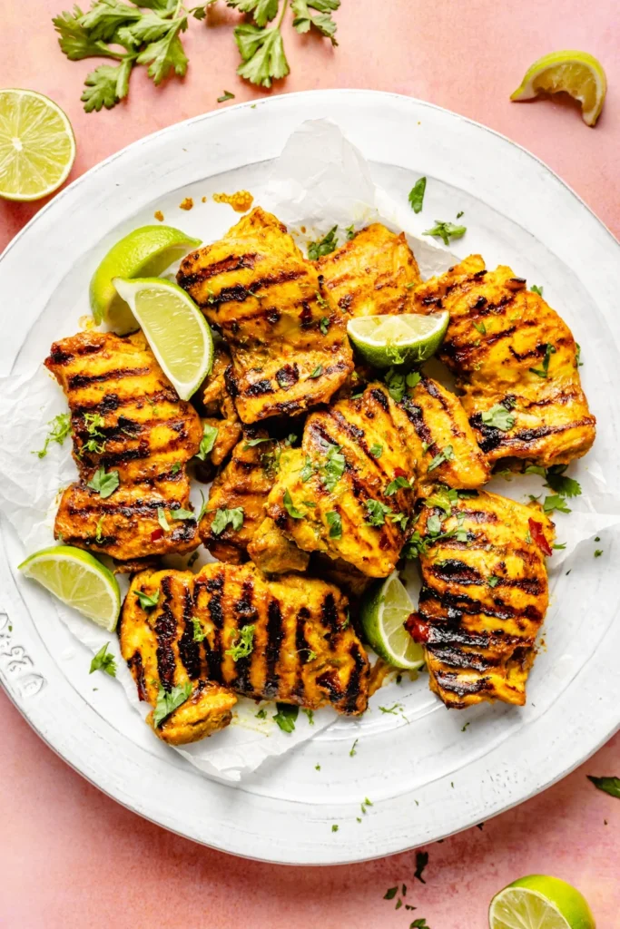 chicken turmeric garlic bowls
