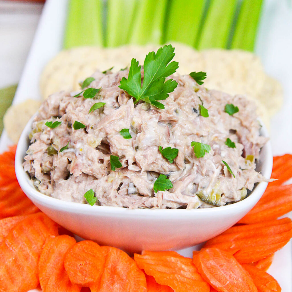 high protein tuna salad with greek yogurt