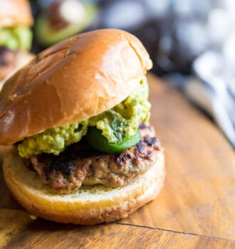 guacamole turkey burger