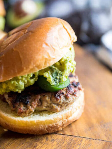 guacamole turkey burger