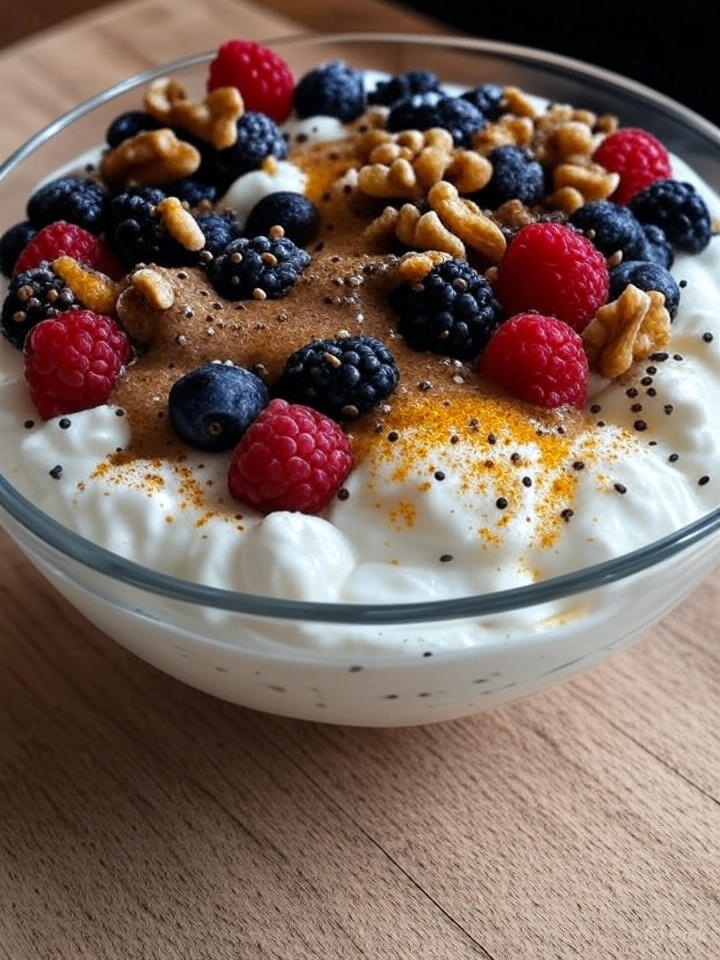 high protein anti inflammatory breakfast bowl
