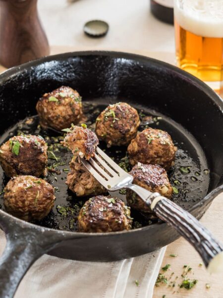 high protein meatballs