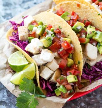 chicken tacos