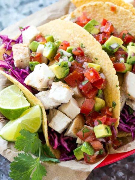 chicken tacos