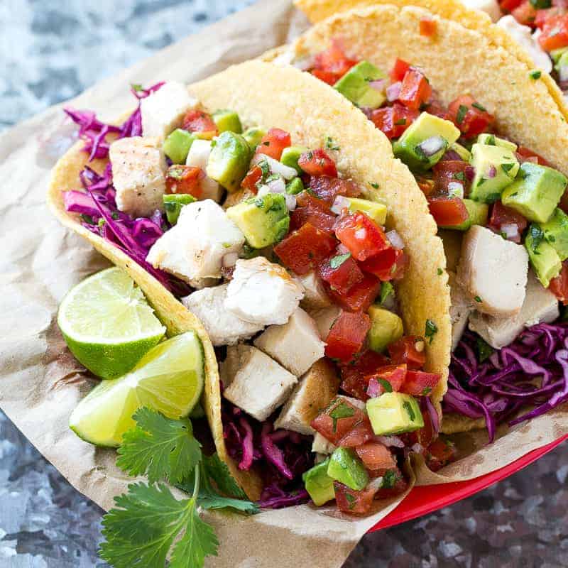 chicken tacos