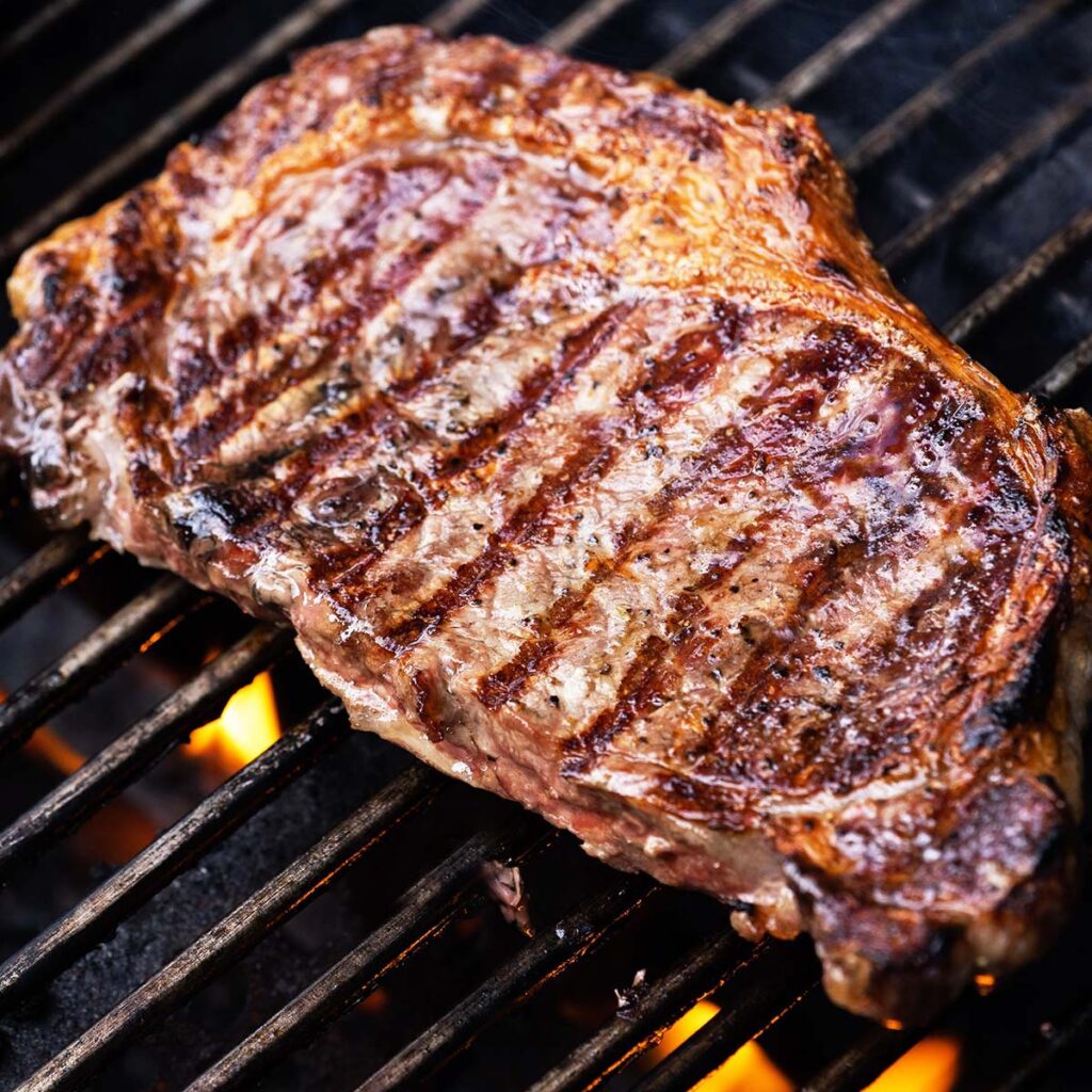 ribeye steak grill