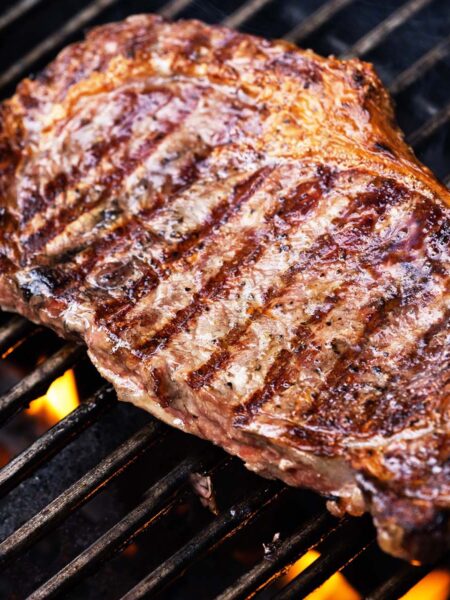 ribeye steak grill