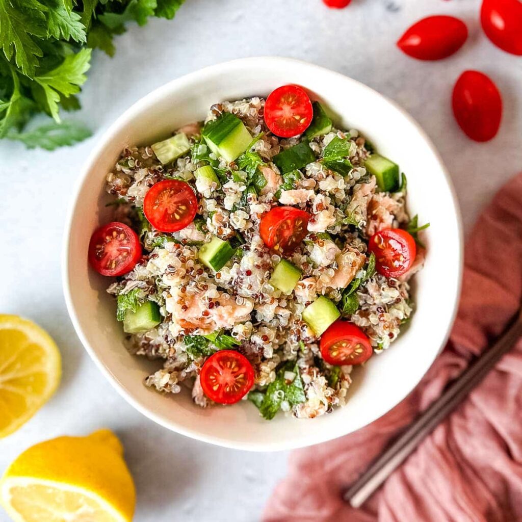 salmon bowl