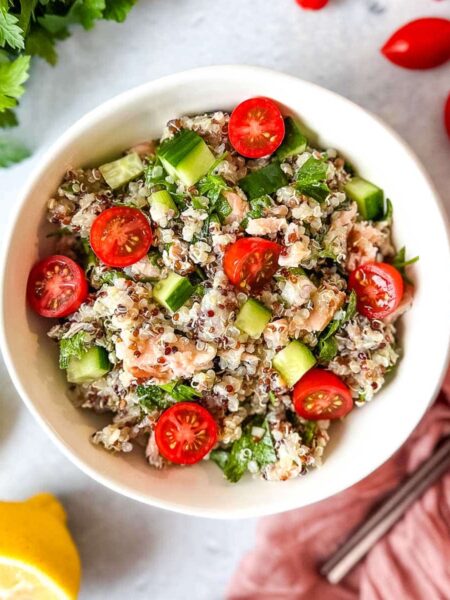 salmon bowl