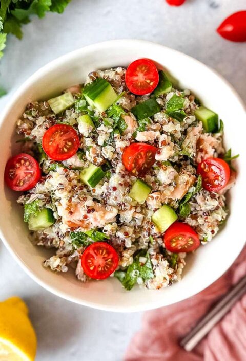 salmon bowl
